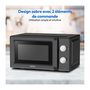 Voir la diapositive 5 : Style Me Up Four micro onde MEDION MD 11475 - Noir et blanc