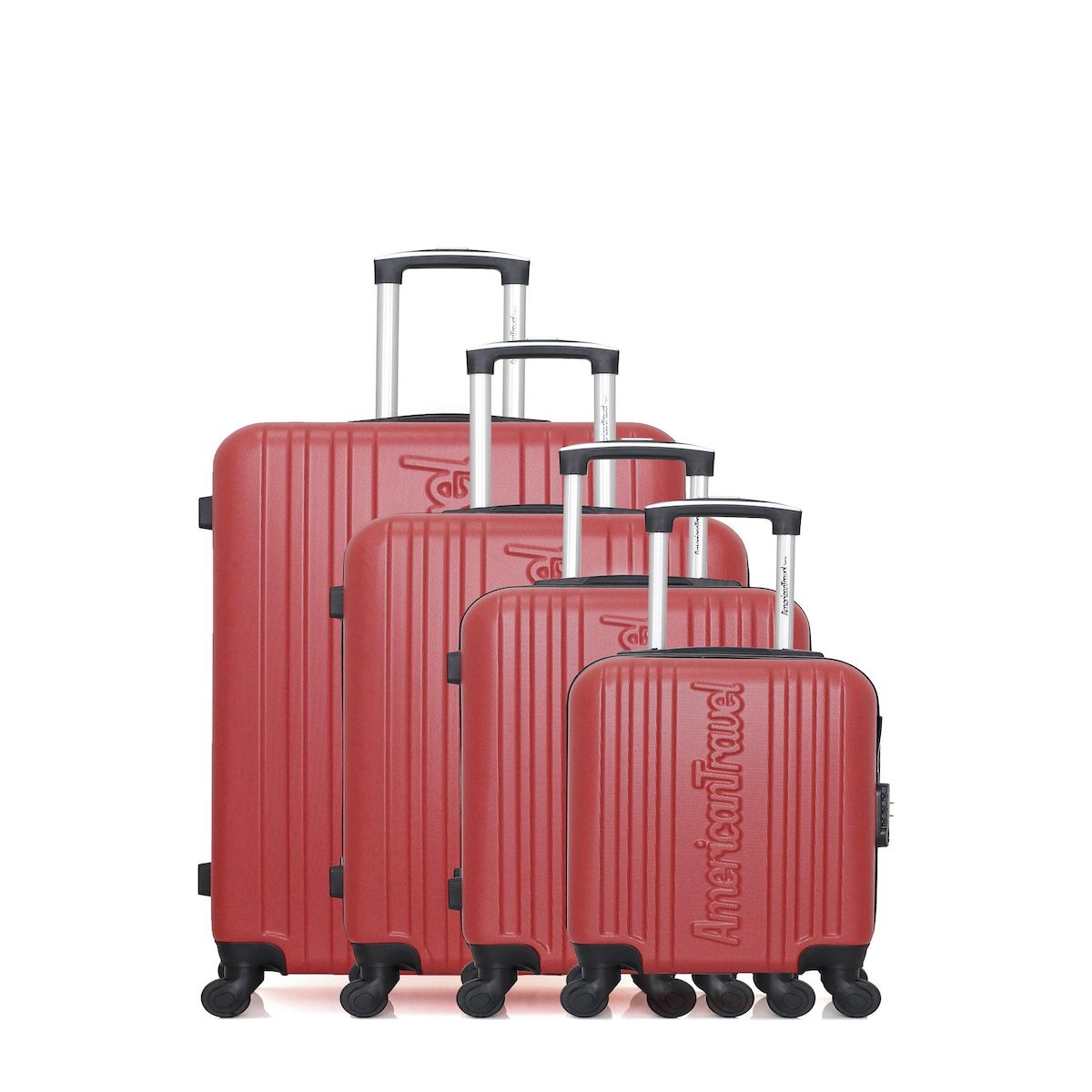 AMERICAN TRAVEL AMERICAN TRAVEL - Set de 4 Valises SPRINGFIELD-M 75 cm 4 Roues