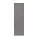 VIDAXL Store plisse anthracite 55x200 cm largeur du tissu 54,4 cm