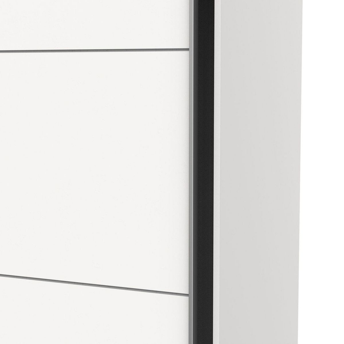 Armoire 2 portes coulissantes L200 cm THIBAULT