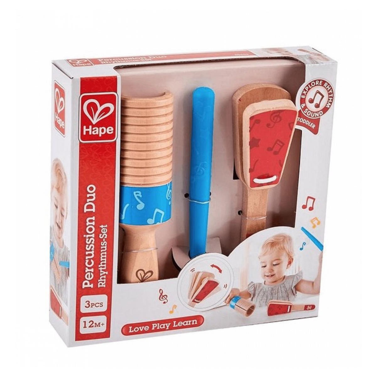 Hape Hochets Duo de percussions