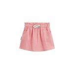 Petit Béguin Jupe enfant rose en gaze de coton Caraïbes. Coloris disponibles : Rose