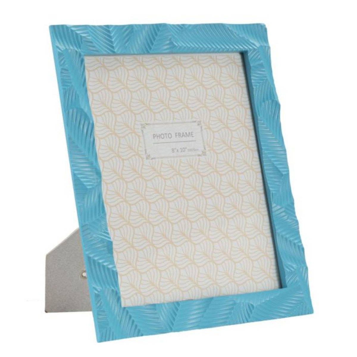 Paris Prix Cadre Photo Déco en Résine  Light  20x25cm Bleu Clair