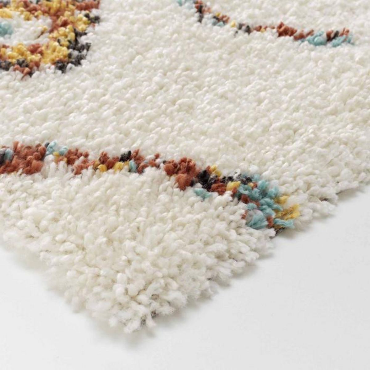 Paris Prix Tapis Déco Shaggy  Vasco  120x170cm Multicolore