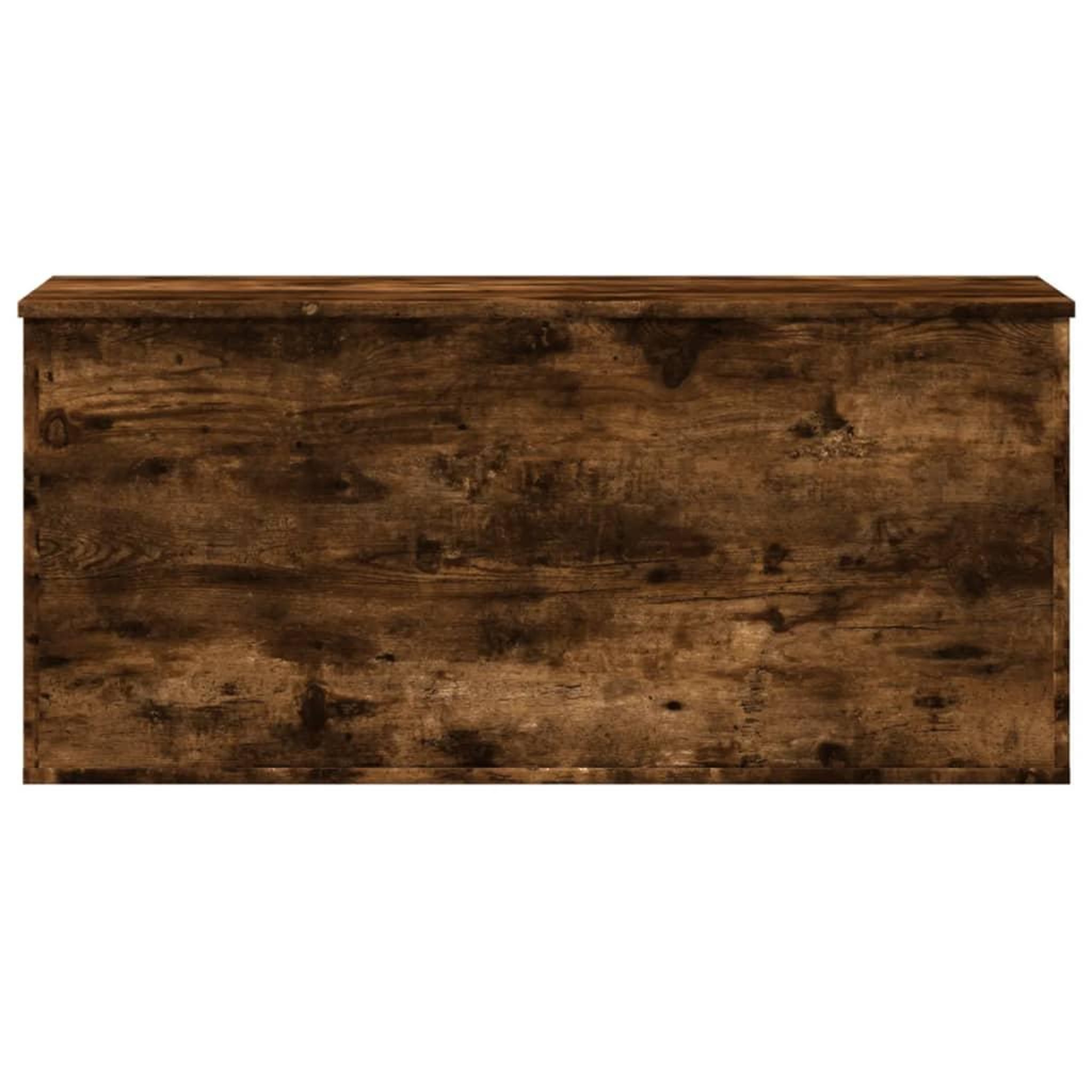 Voir la diapositive 4 : VIDAXL Boîte de rangement chene fume 100x42x46 cm bois d'ingenierie