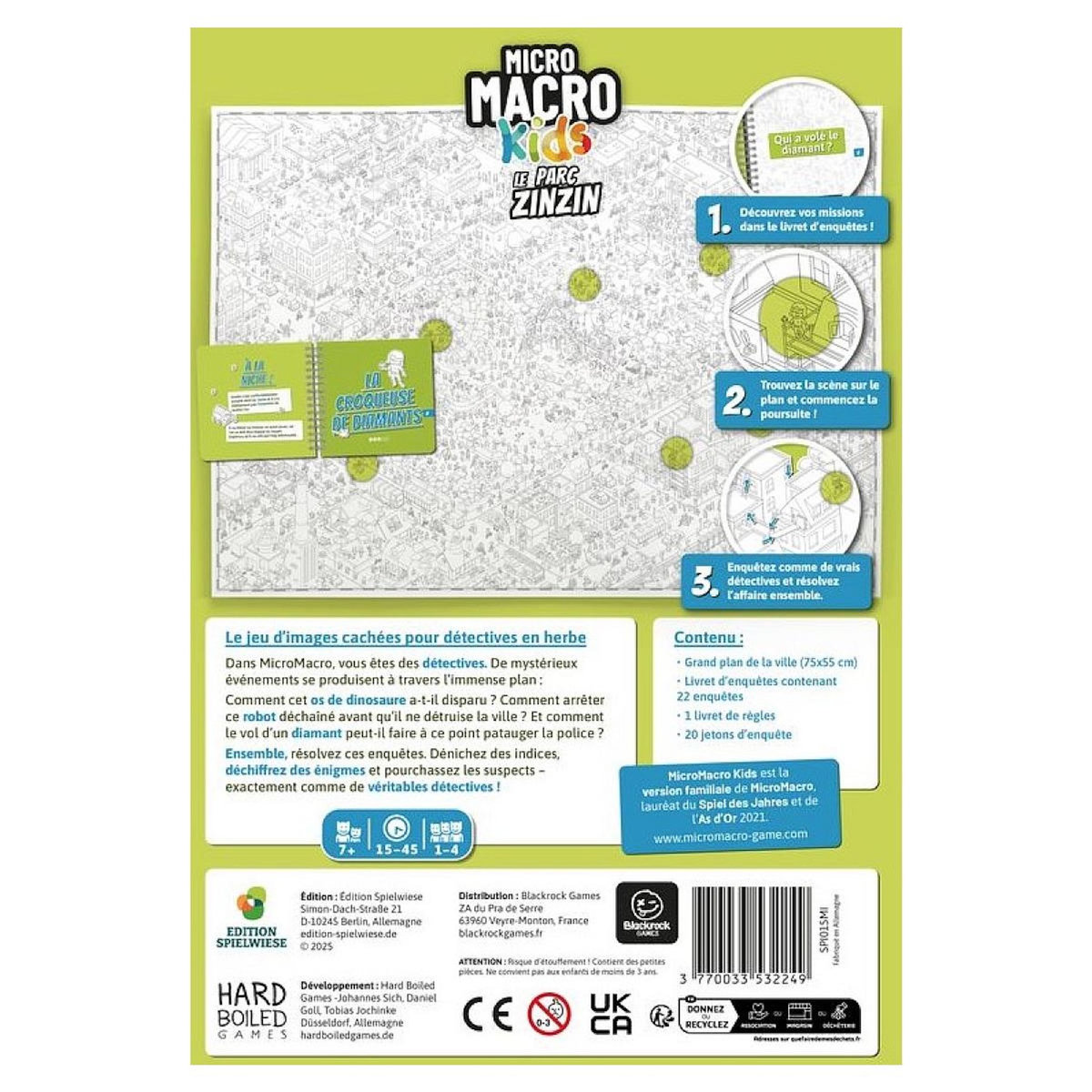 Blackrock Editions Micro Macro Kids - Le parc Zinzin
