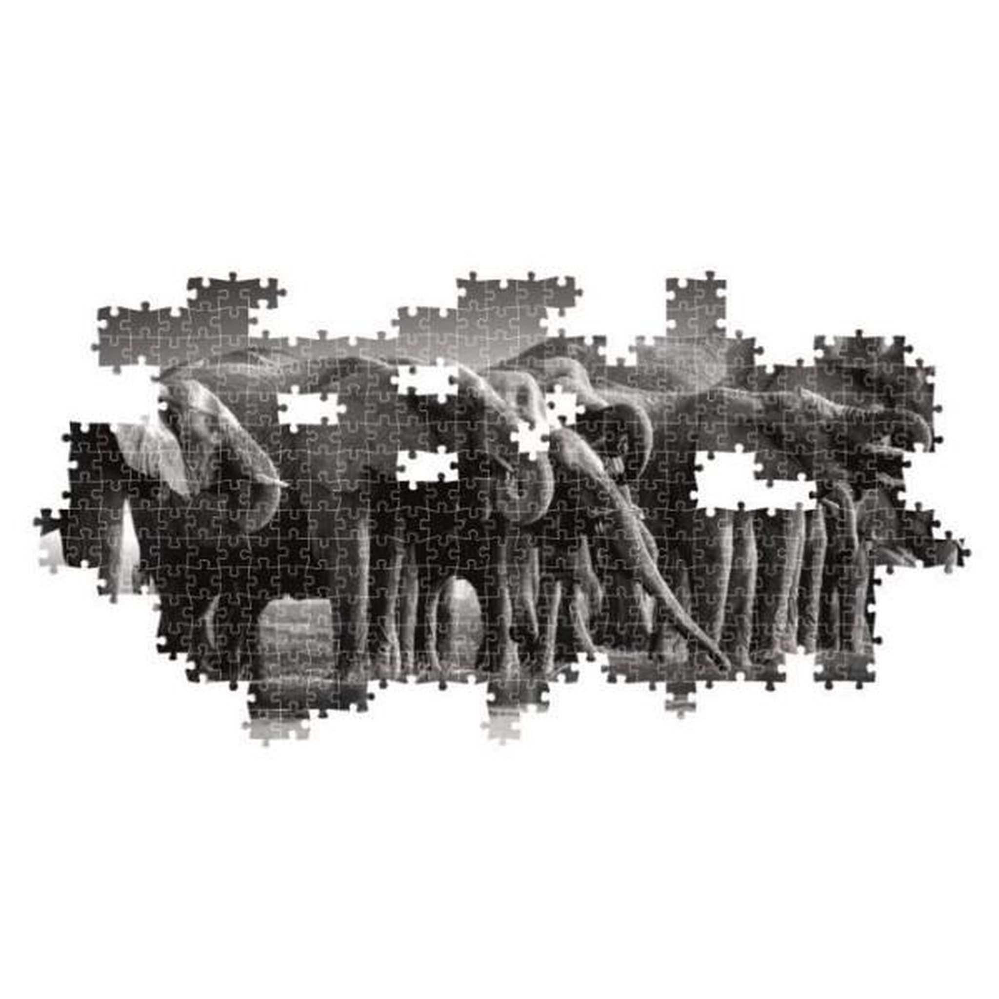 Voir la diapositive 3 : CLEMENTONI Clementoni - compact 1000 pieces panorama - herd of giants