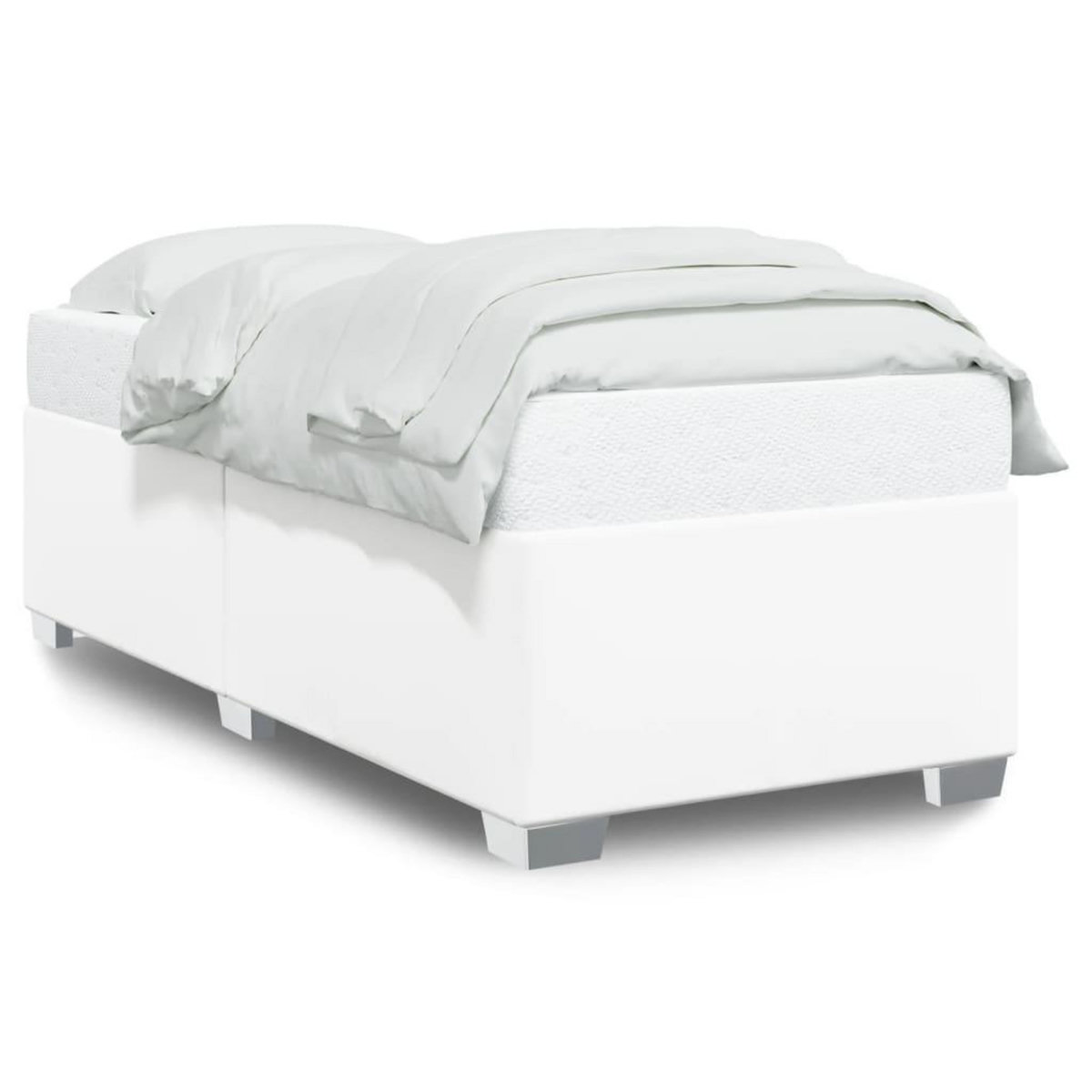 VIDAXL Cadre de lit sans matelas blanc 80x200 cm similicuir