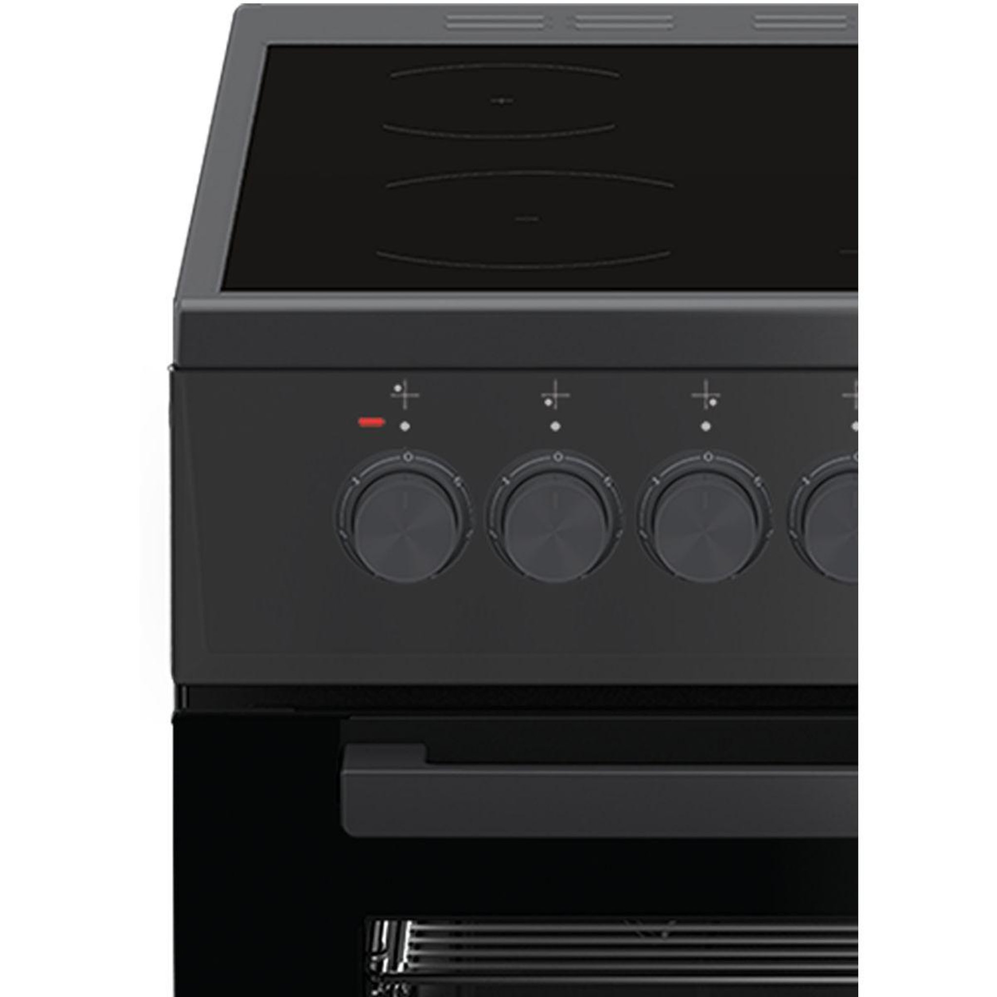 Voir la diapositive 2 : Beko Cuisinière vitrocéramique FSS57100GAC 50cm Catalyse