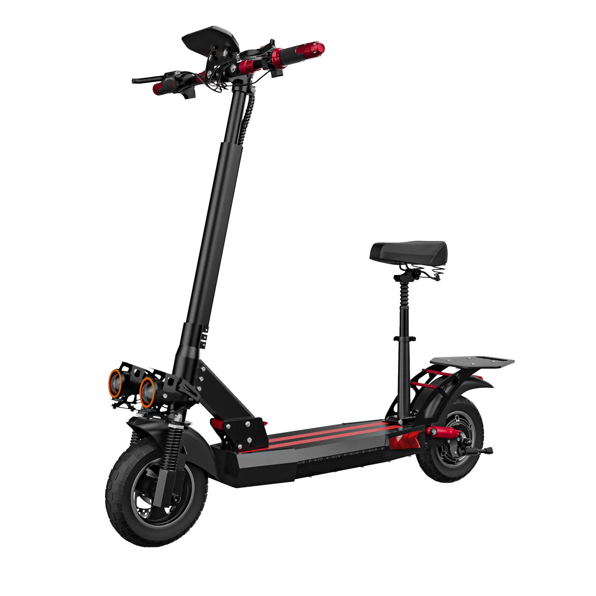 Voir la diapositive 5 : CHEEVALRY Trottinette électrique Chevalry X9 PRO, 10 pouces, batterie 48 V 21 Ah, déverrouillage NFC, noire