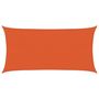 Voir la diapositive 2 : VIDAXL Voile d'ombrage 160 g/m^2 Orange 2x4 m PEHD