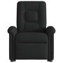 Voir la diapositive 4 : VIDAXL Fauteuil inclinable noir tissu