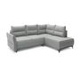 Voir la diapositive 6 : LISA DESIGN Arya - canapé d'angle convertible - avec coffre - 5 places - style contemporain - droit