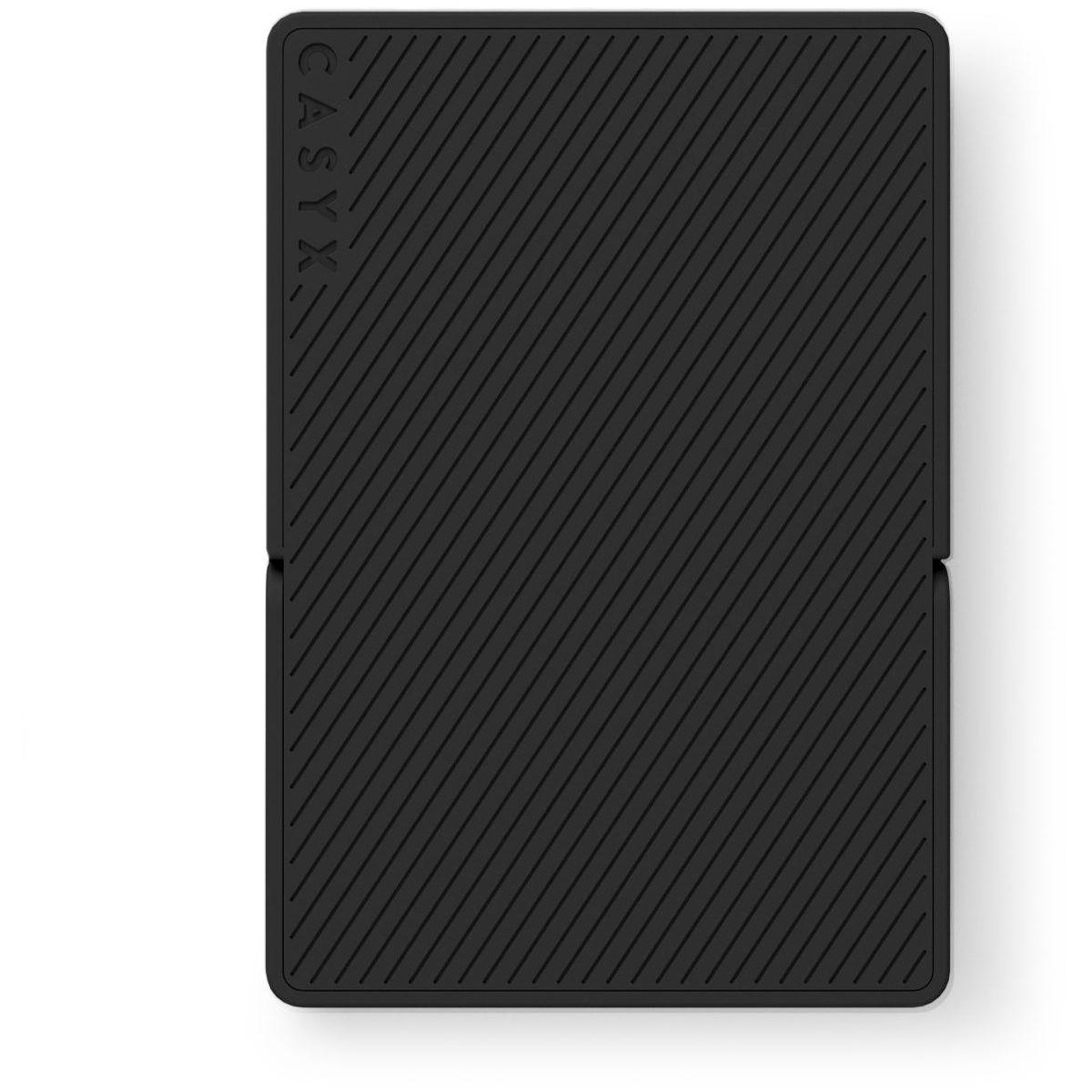 Voir la diapositive 2 : CASYX Batterie externe 5000 mah qi2 magsafe avec bequille noir