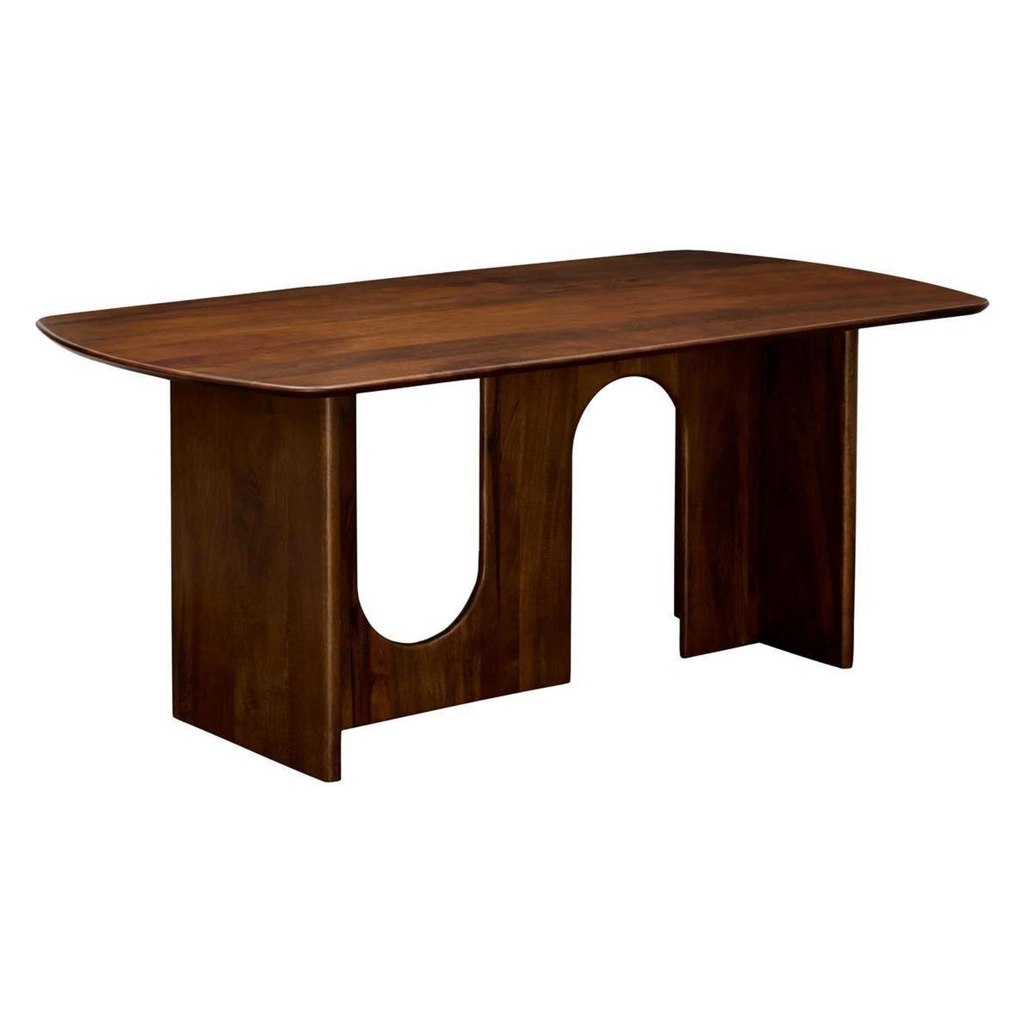 ATMOSPHERA Table à Manger en Bois  Shelty  180cm Marron