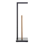 ATMOSPHERA Dérouleur WC avec réserve Natureo noir