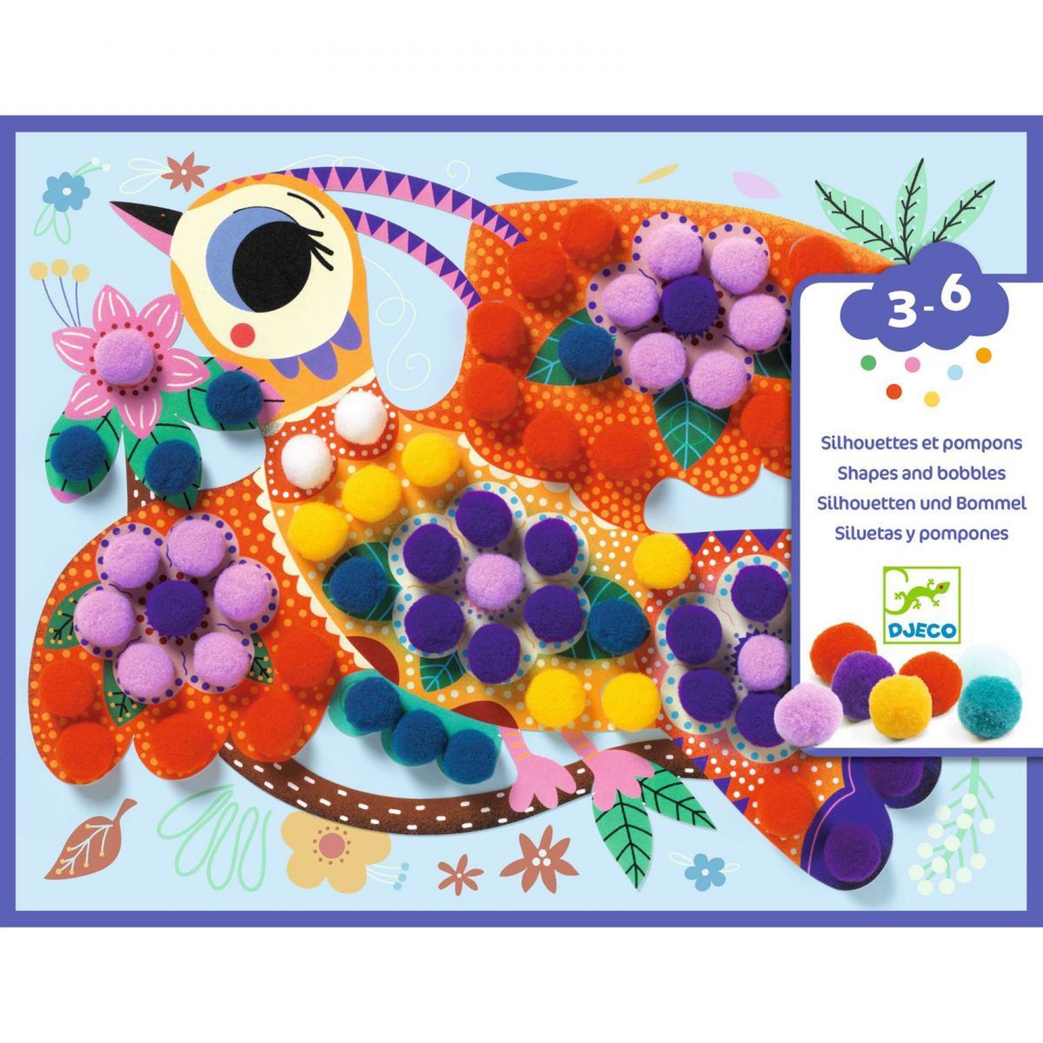 Djeco Panaches activites de collage
