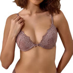 LES PETITES BOMBES Soutien Gorge Taupe Femme Les Petites Bombes Poline. Coloris disponibles : Marron