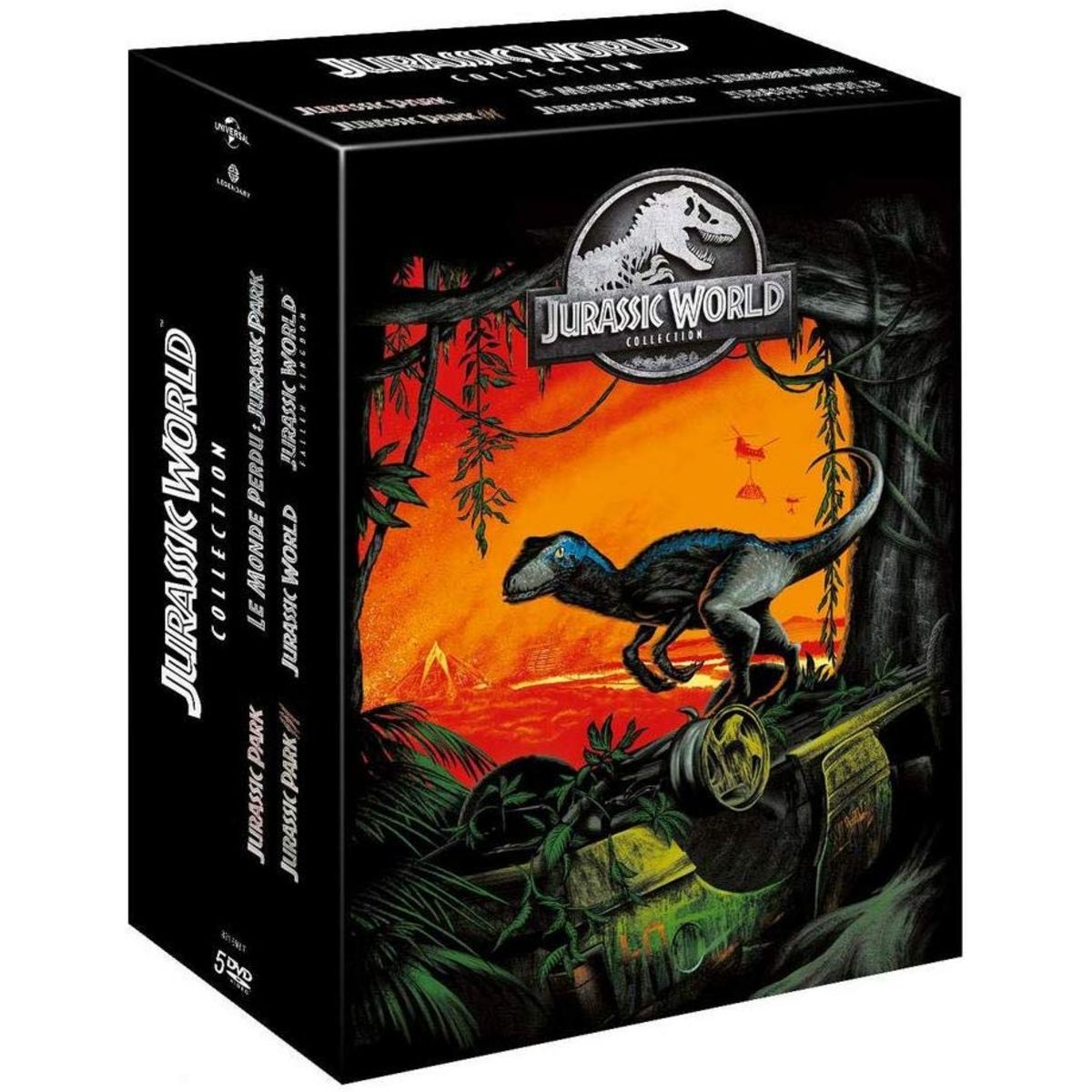 Coffret Jurassic Park L'intégrale DVD