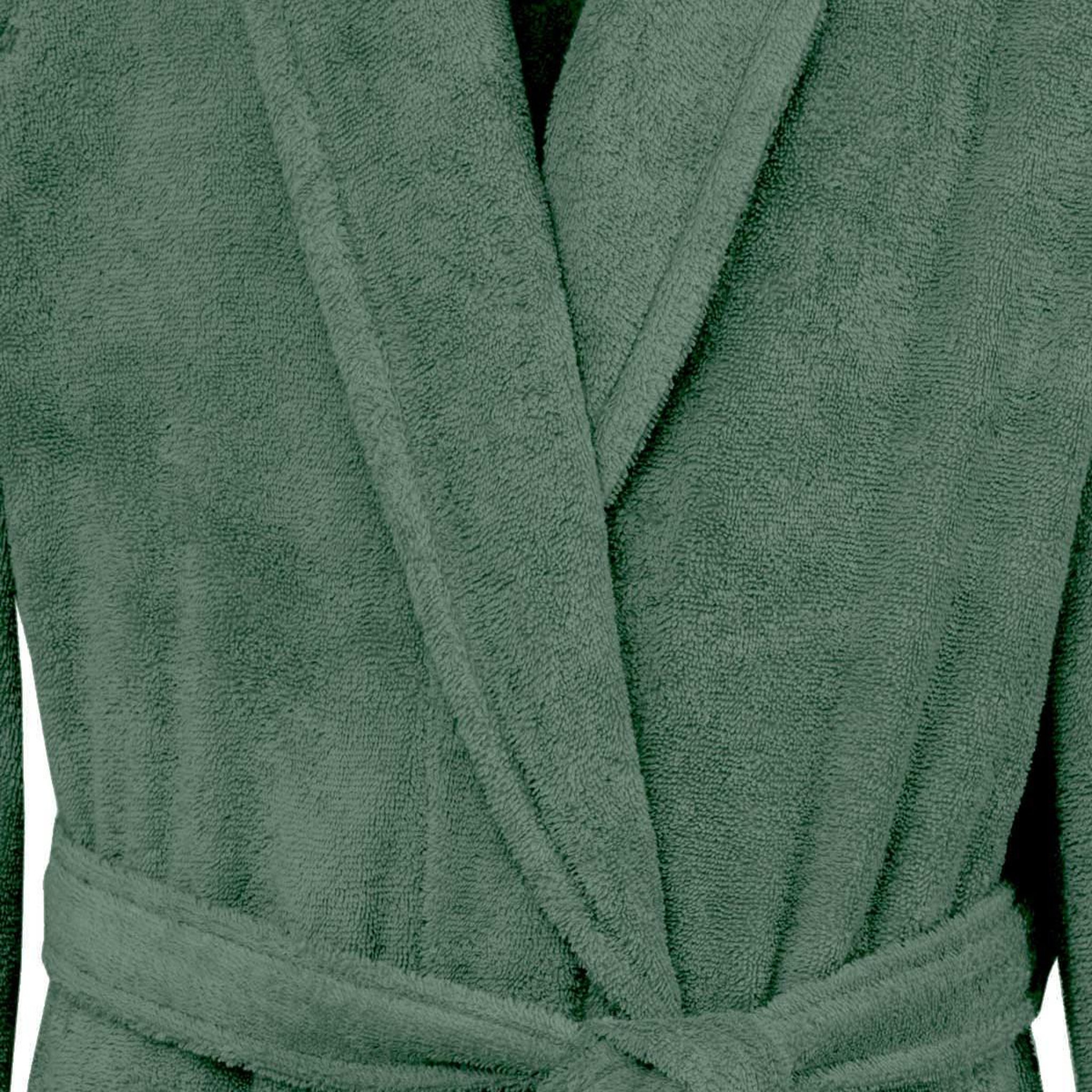 Voir la diapositive 3 : Sensei Maison Peignoir éponge homme-femme col châle 400 g/m² STUDIO