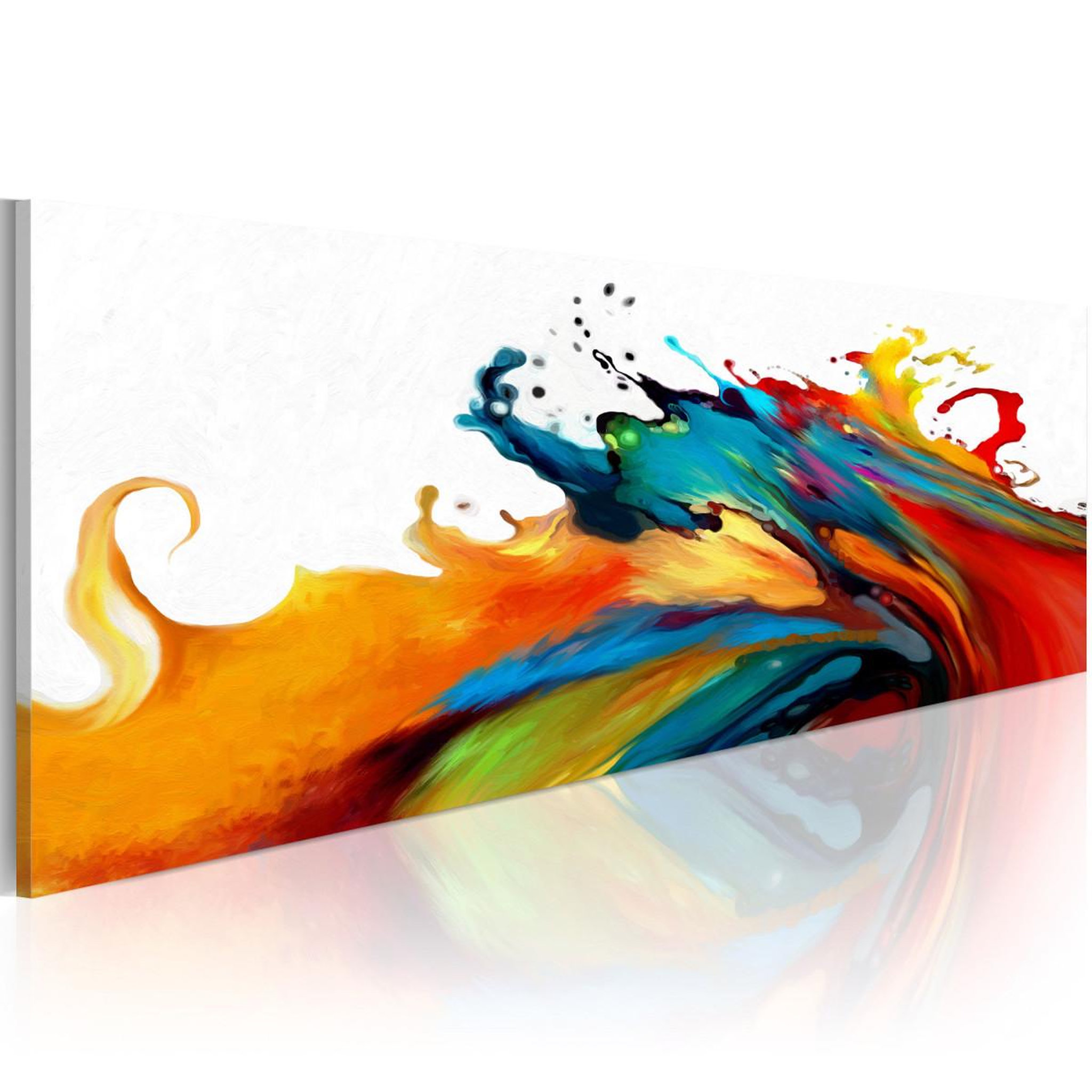 Paris Prix Tableau imprimé  colorful storm. Coloris disponibles : Multicolore