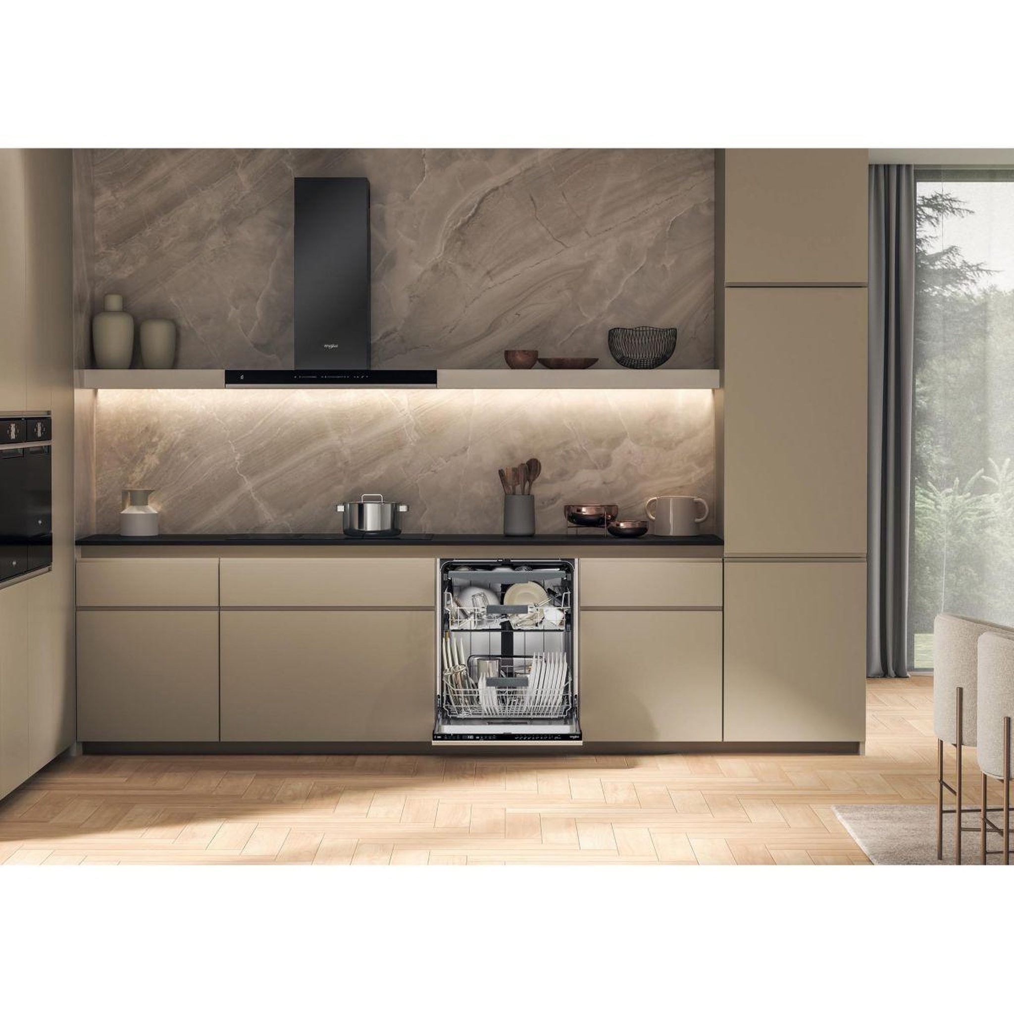 Voir la diapositive 4 : Whirlpool Lave vaisselle encastrable wh6ib16am6t0 maxispace