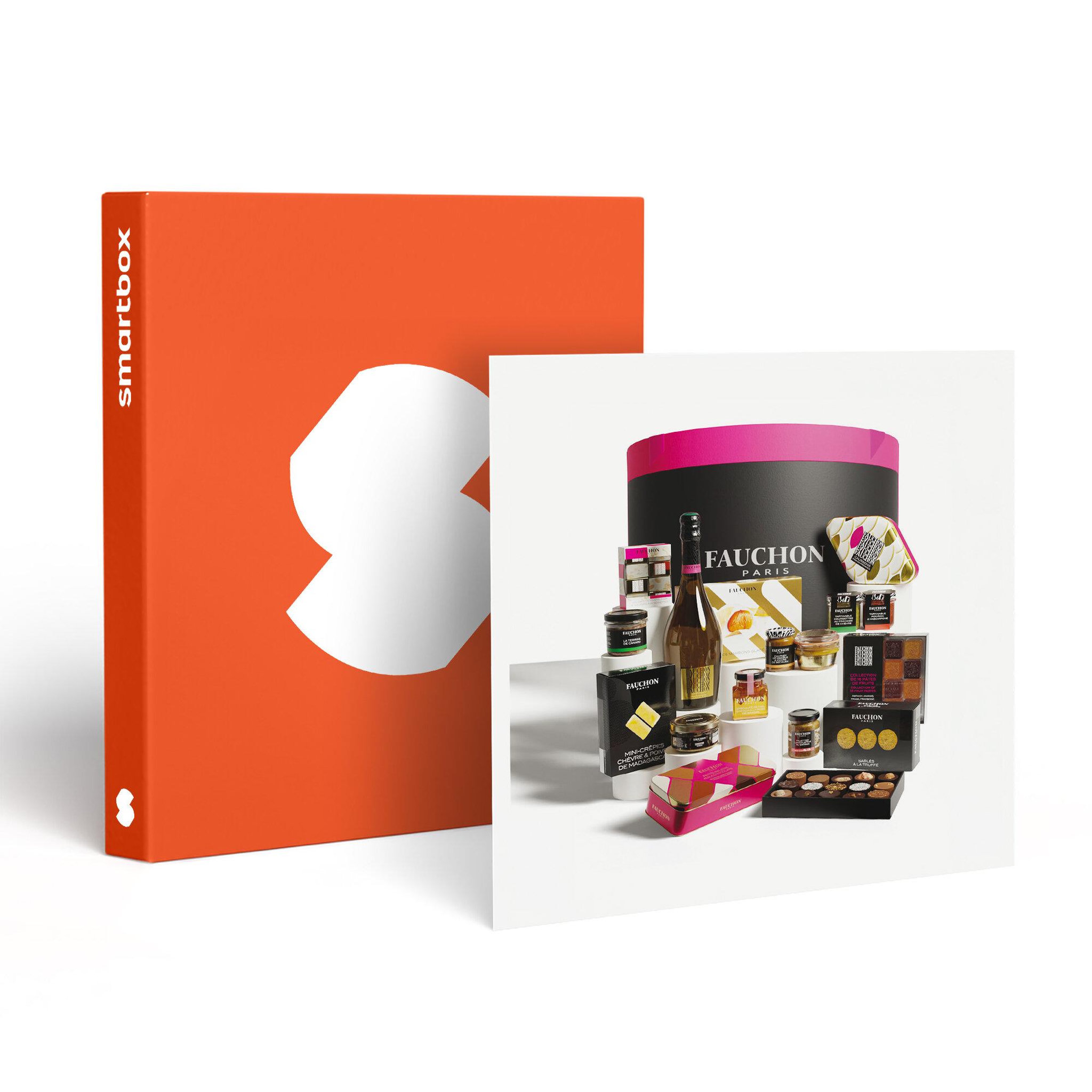 Smartbox Boîte chapeau n°2 fauchon : produits gourmets salés et sucrés livrés à domicile - coffret cadeau gastronomie