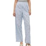 Vero Moda Pantalon fluide  Femme Vero Moda Wide. Coloris disponibles : Bleu