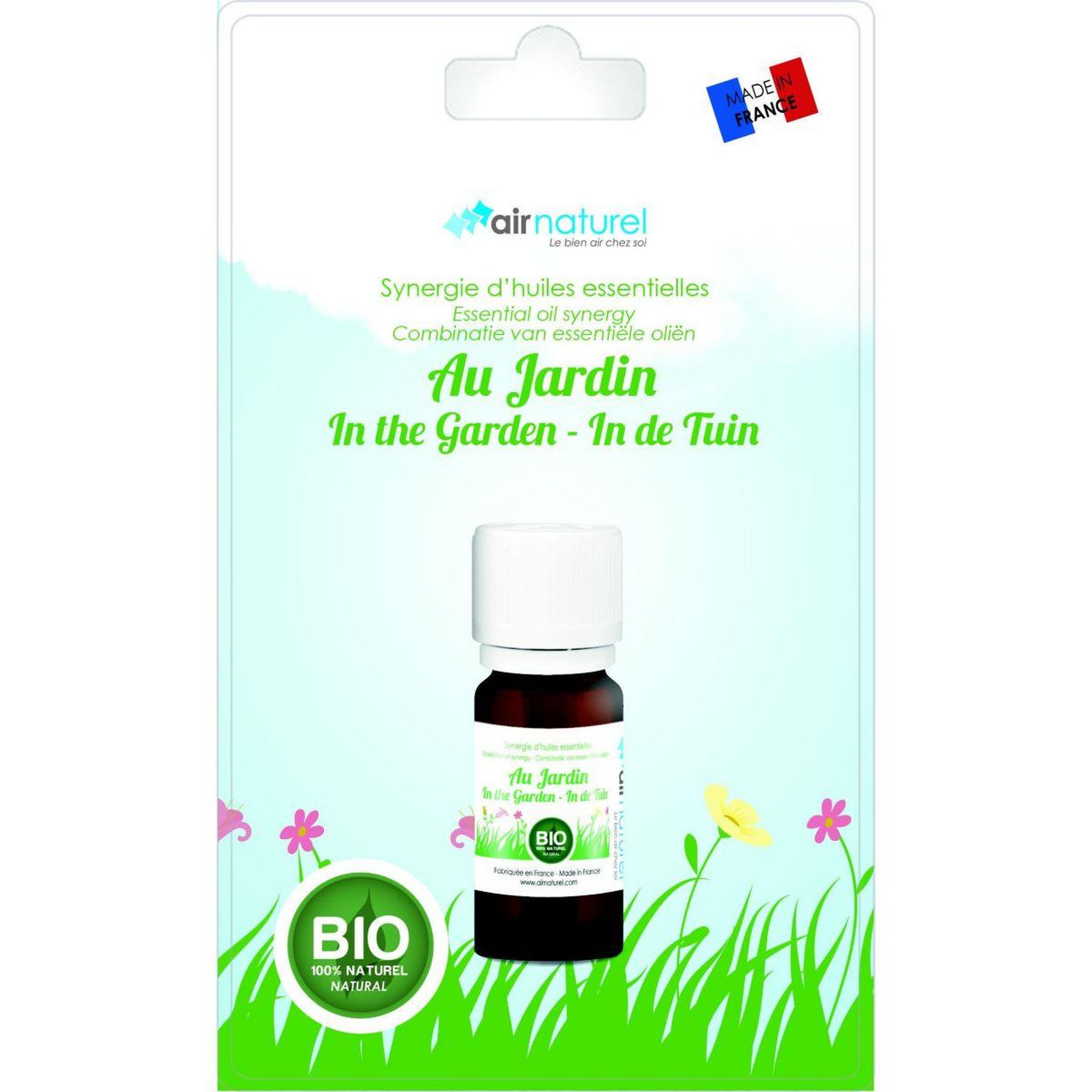 Voir la diapositive 5 : AIR NATUREL Huiles essentielles Synergie Au Jardin Bio