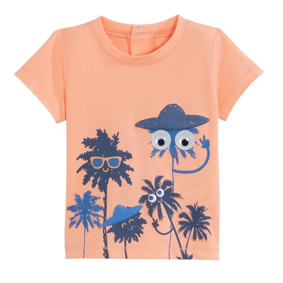 IN EXTENSO T-shirt manches courtes palmiers bébé garçon