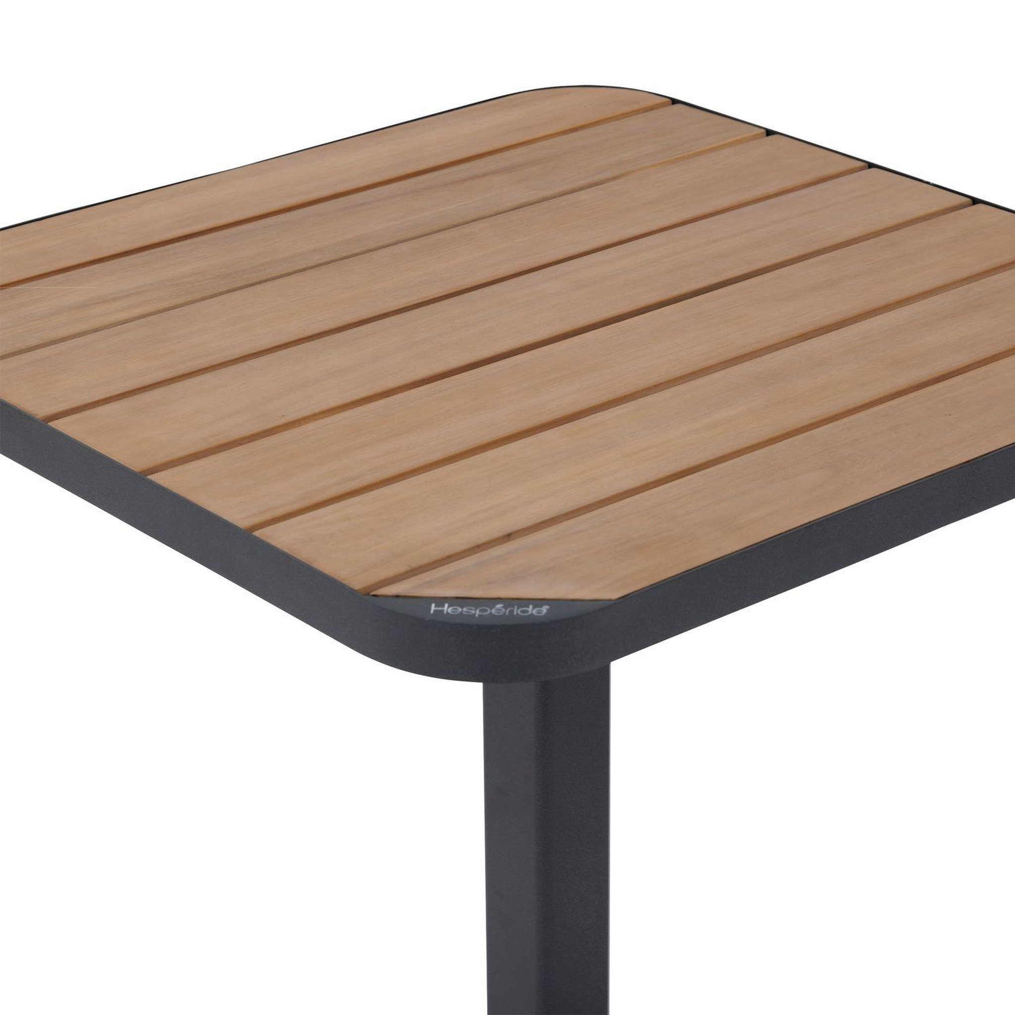 Voir la diapositive 3 : HESPERIDE Table de jardin bistro tyla en acacia - 4 places