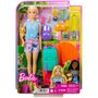 BARBIE Poupée Barbie Malibu Camping