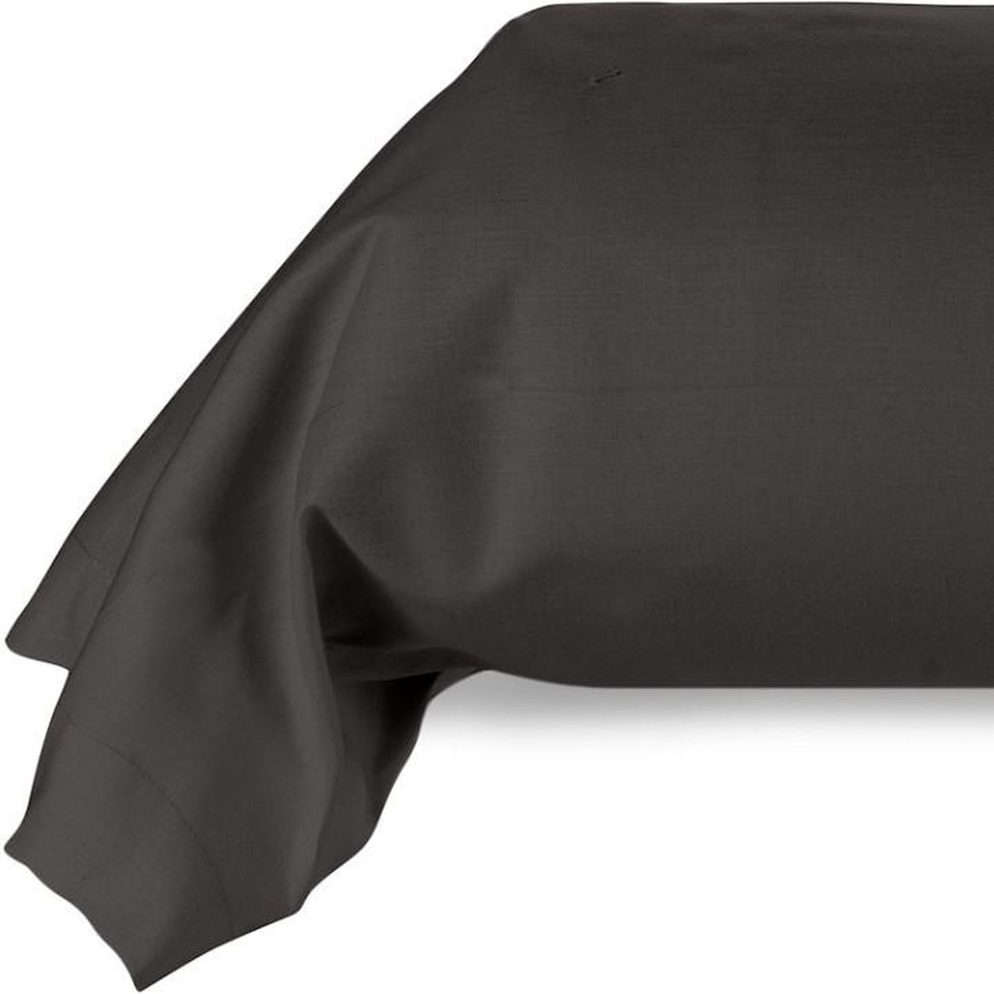 Voir la diapositive 2 : Home collection Taie de traversin 100% coton 57fils