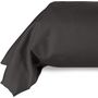 Voir la diapositive 2 : Home collection Taie de traversin 100% coton 57fils