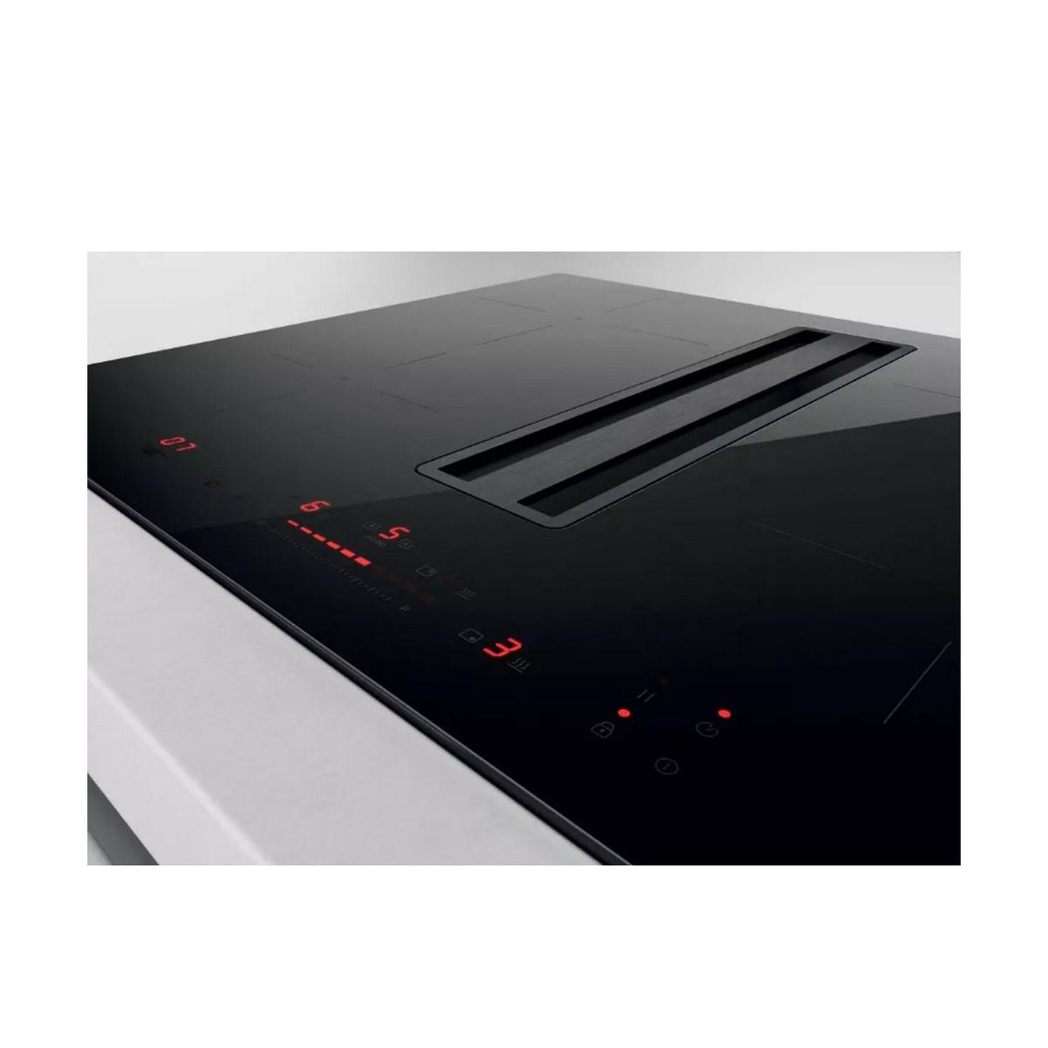 Voir la diapositive 3 : TURBOAIR Table de cuisson aspirante induction 60cm 4 feux 7400w - impulsobla60