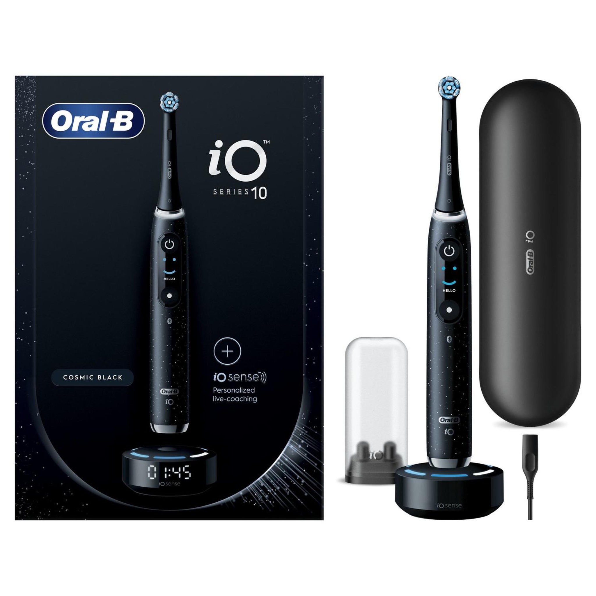 ORAL B Oral-b io series 10 adulte brosse à dents vibrante noir