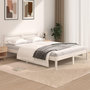 Voir la diapositive 2 : VIDAXL Cadre de lit sans matelas 120x190 cm blanc