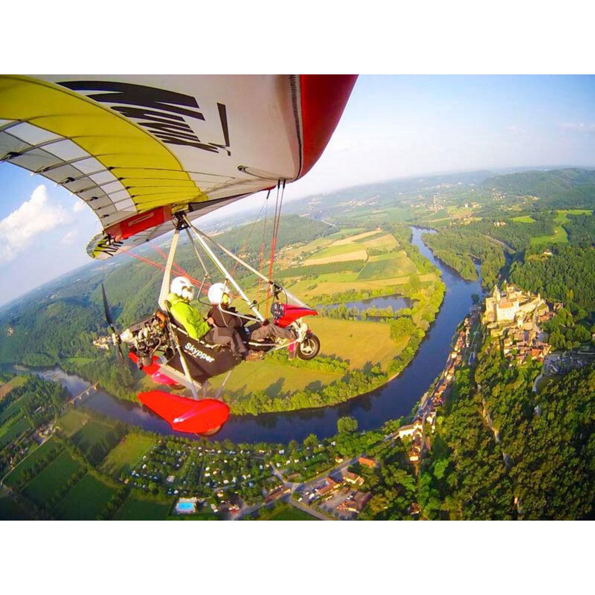 Smartbox Vol en ULM pendulaire ou paramoteur d'1h près de Bordeaux - Coffret Cadeau Sport & Aventure