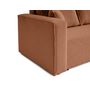 Voir la diapositive 6 : BEST MOBILIER Topaze - canapé 3 places - convertible avec coffre - en tissu bouclette