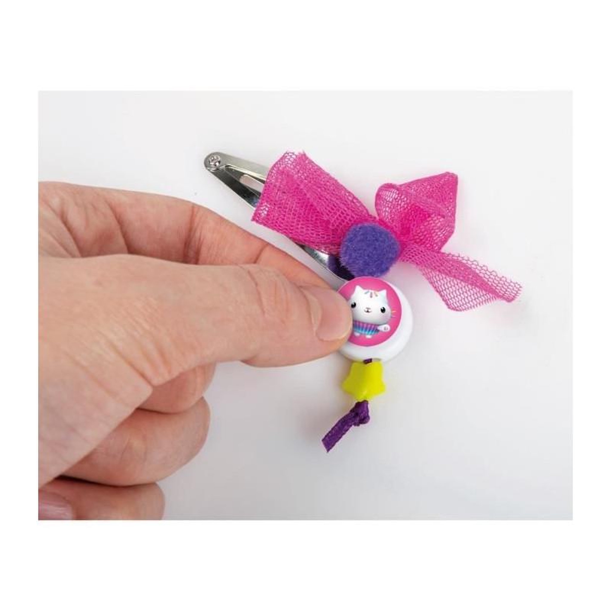 Voir la diapositive 4 : CLEMENTONI Clementoni - Gabby et la Maison Magique - Accessoires cheveux - Serre tete a personnaliser - Des 6 ans