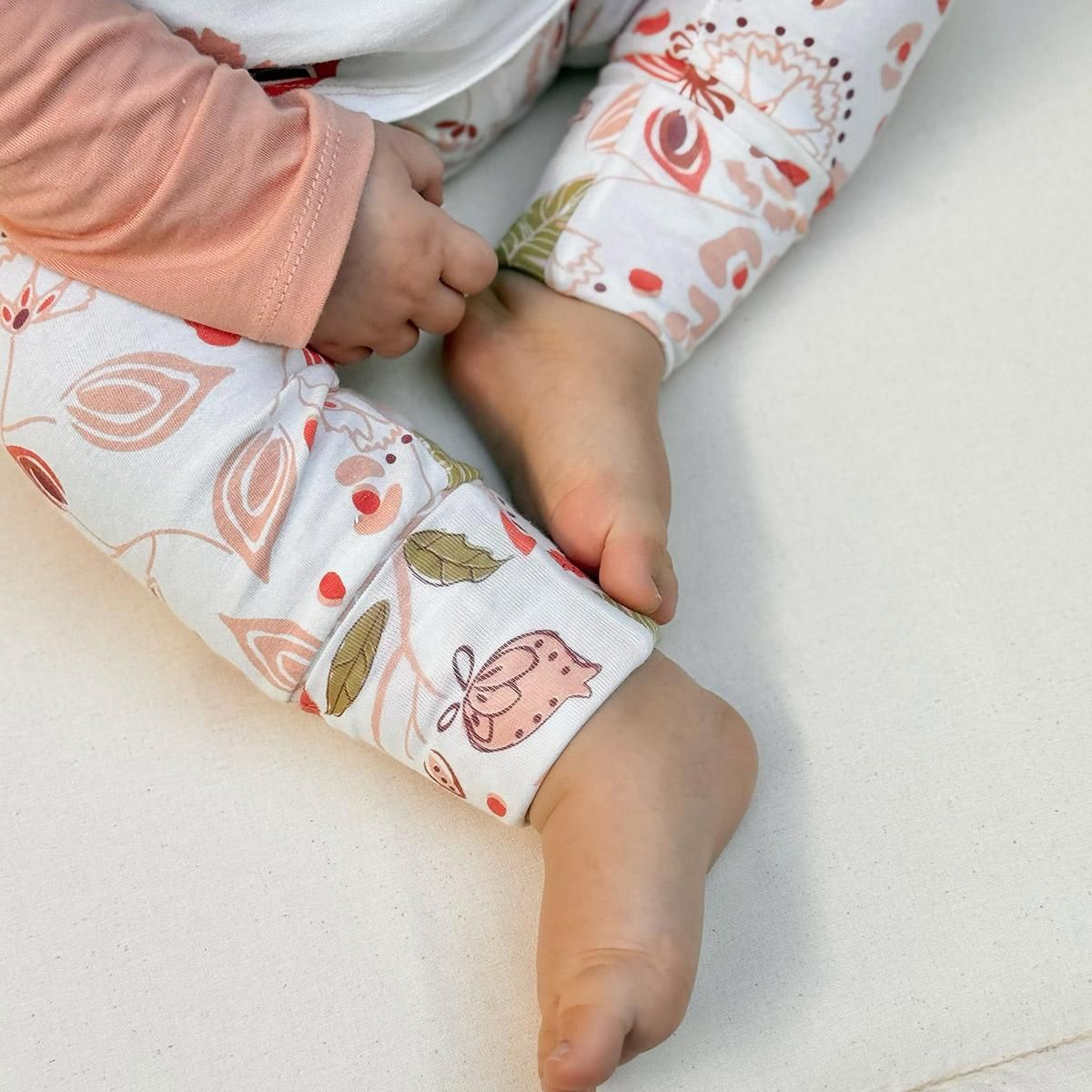 Petit Béguin Pyjama enfant 2 pièces à pieds retroussables Mindanao