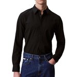 CALVIN KLEIN JEANS Chemise  Homme Calvin Klein Jeans Tech Stretch Slim. Coloris disponibles : Noir