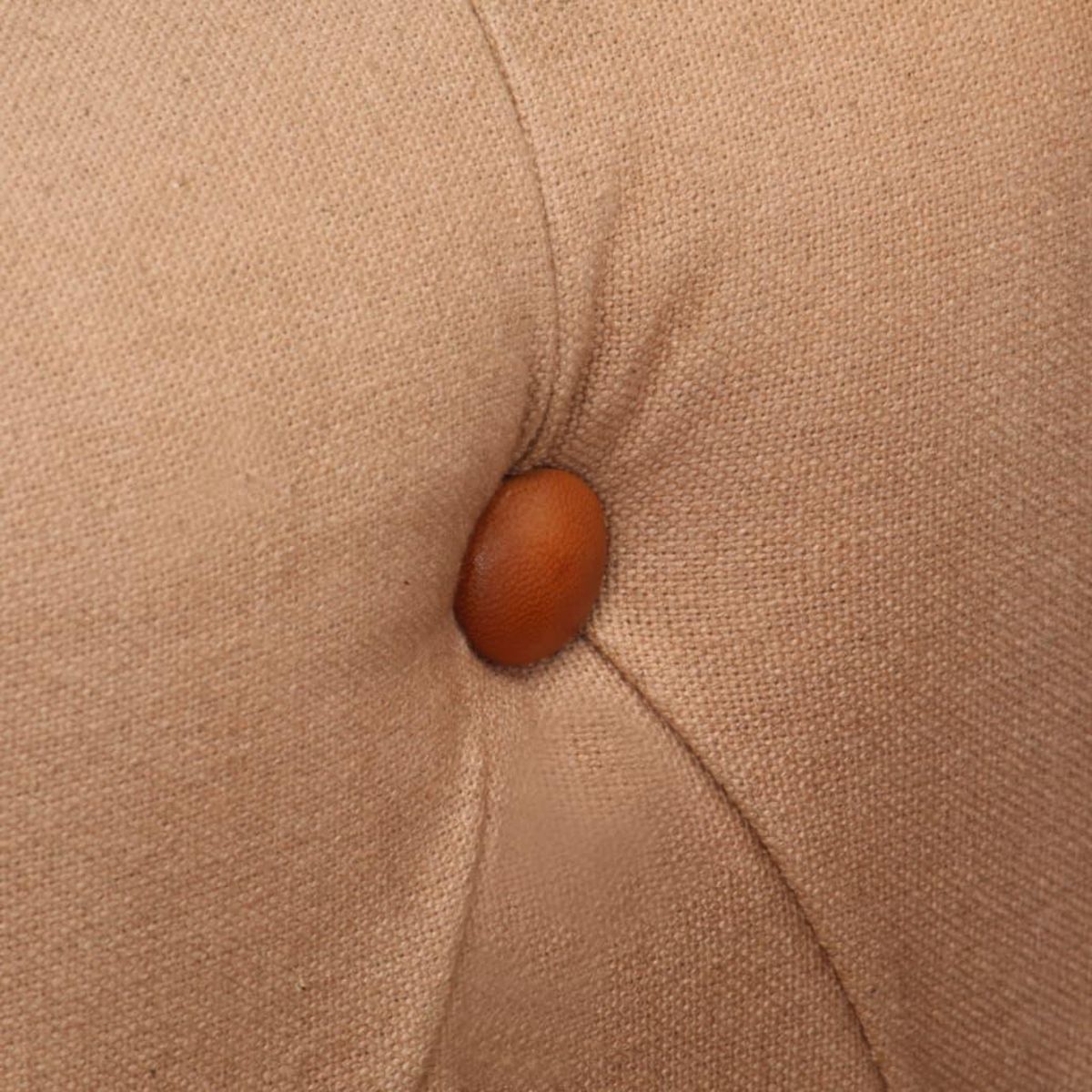 VIDAXL Chaise cabriolet marron cuir veritable bois de manguier massif