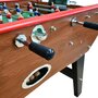 Voir la diapositive 5 : PLAY4FUN Baby-foot CLASSIC type Bistrot - 151 x 77 x 91 cm - Table de Baby-foot avec barres télescopiques et Balles Lièges Inclus