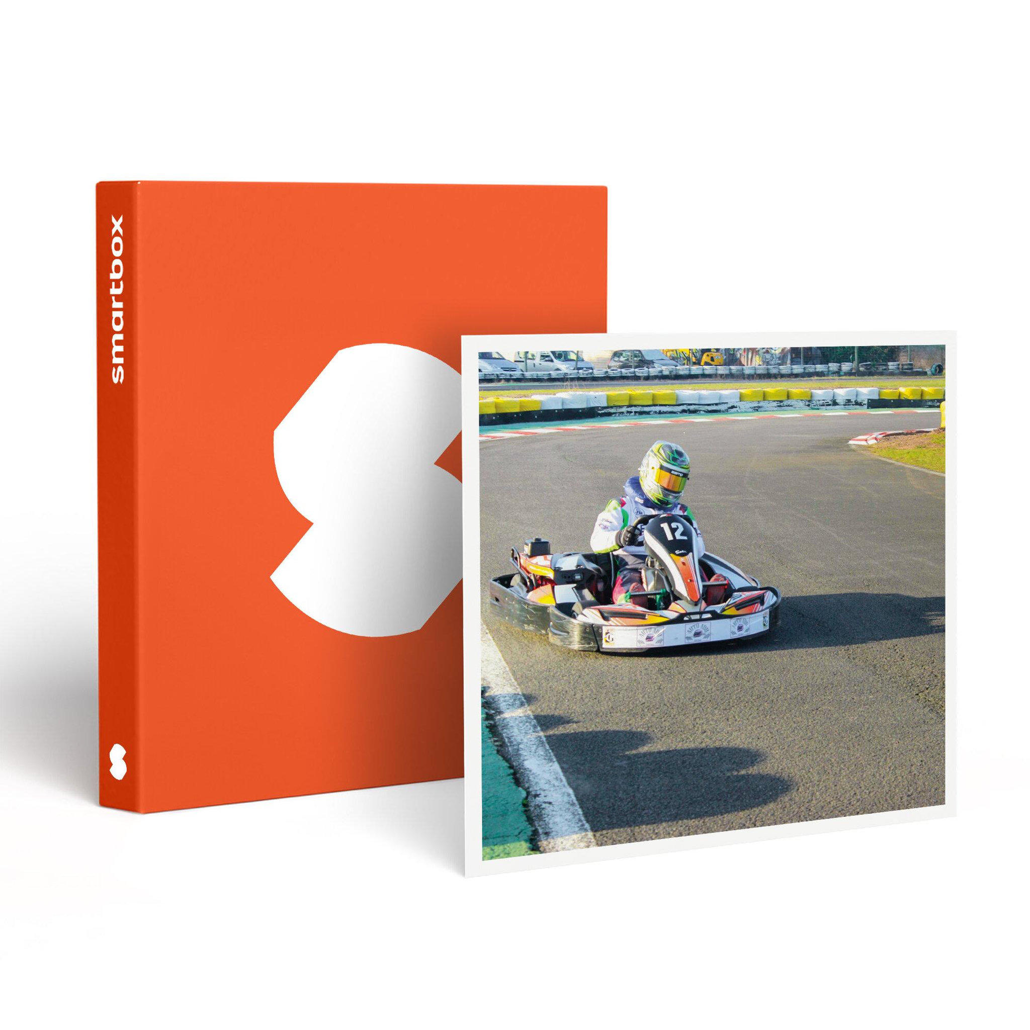 Smartbox Session de pilotage au volant d'un Fun Kart LR5 pour 2 enfants - Coffret Cadeau Sport & Aventure