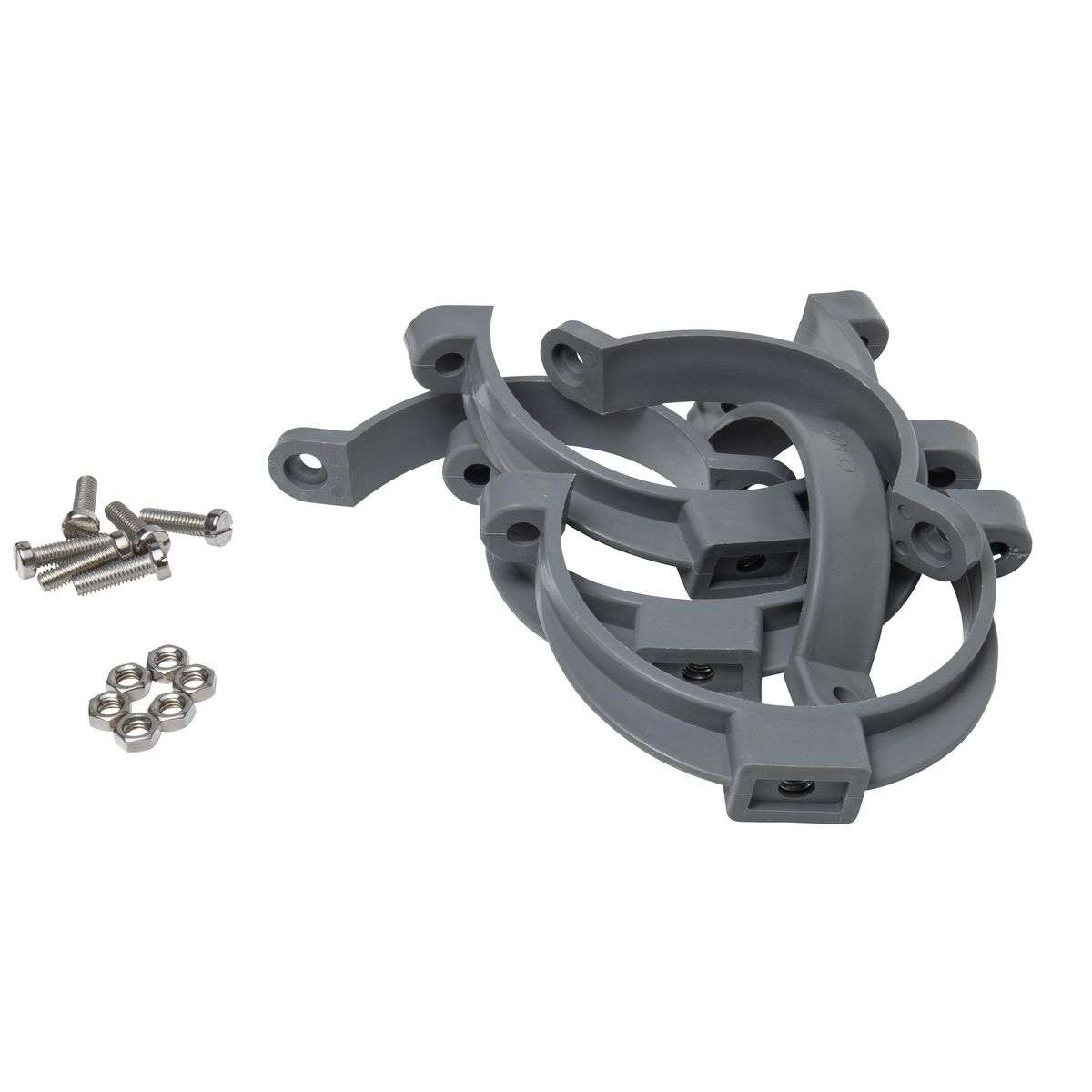 Jardibric Sachet de 3 colliers à bride ø 100