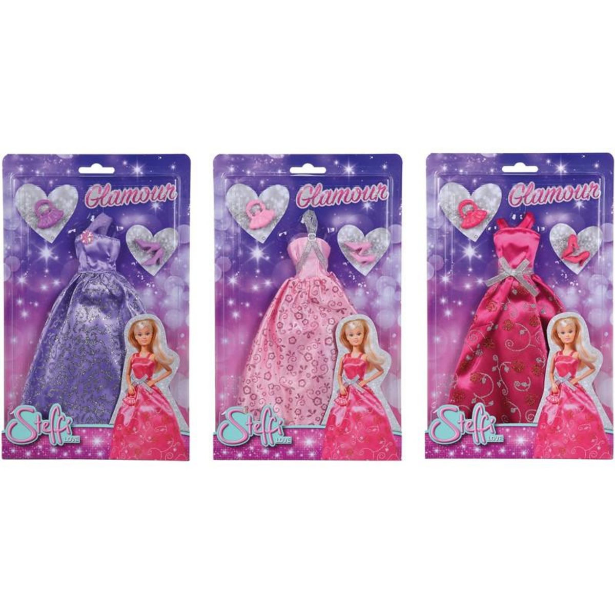 SMOBY MNQ STEFFILOVE ROBE SOIRE ASSORTIMENT Smoby SMY105723369