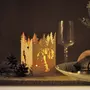 Graine créative Photophore forêt de Noël en papier