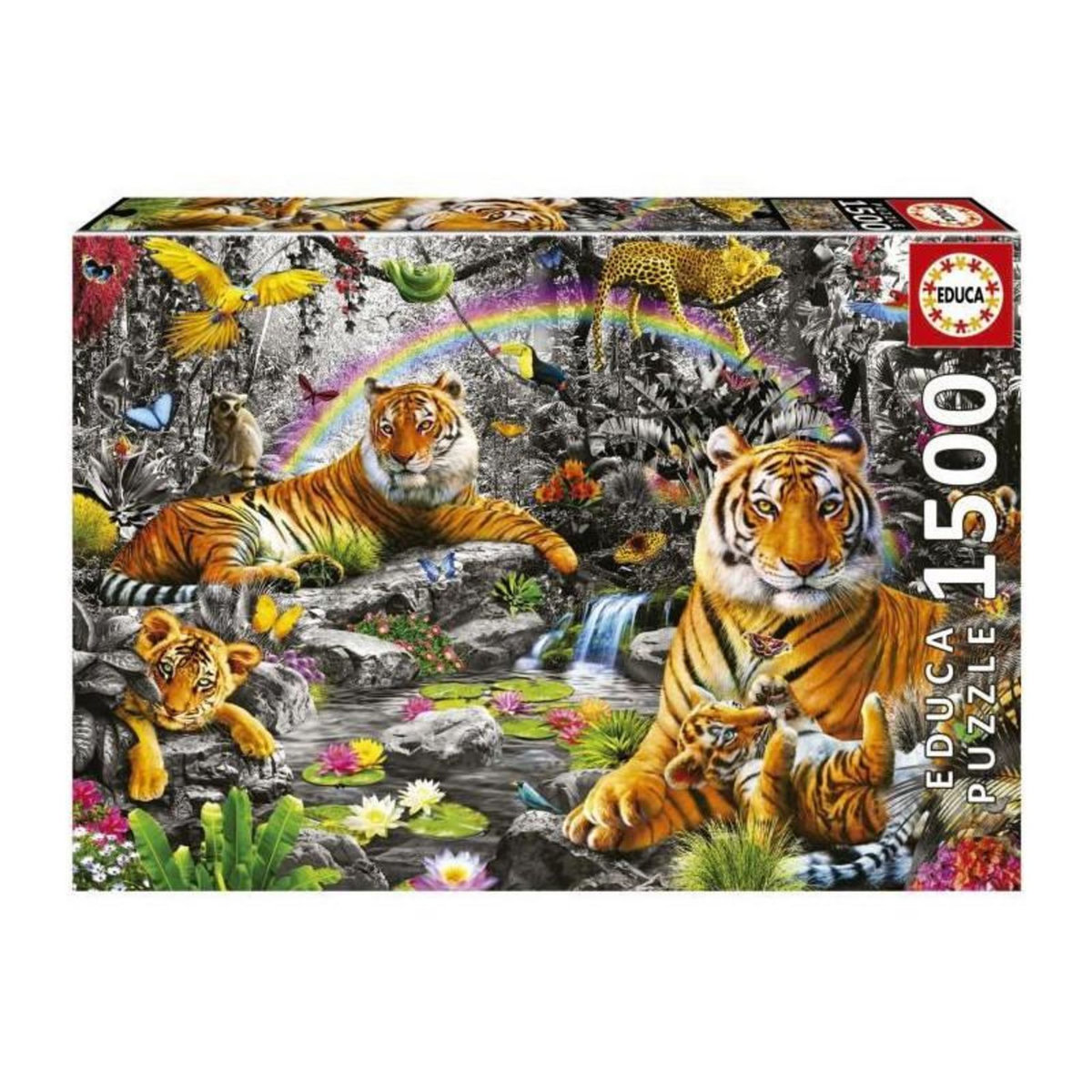 EDUCA JUNGLE RADIEUSE - Puzzle de 1500 pieces