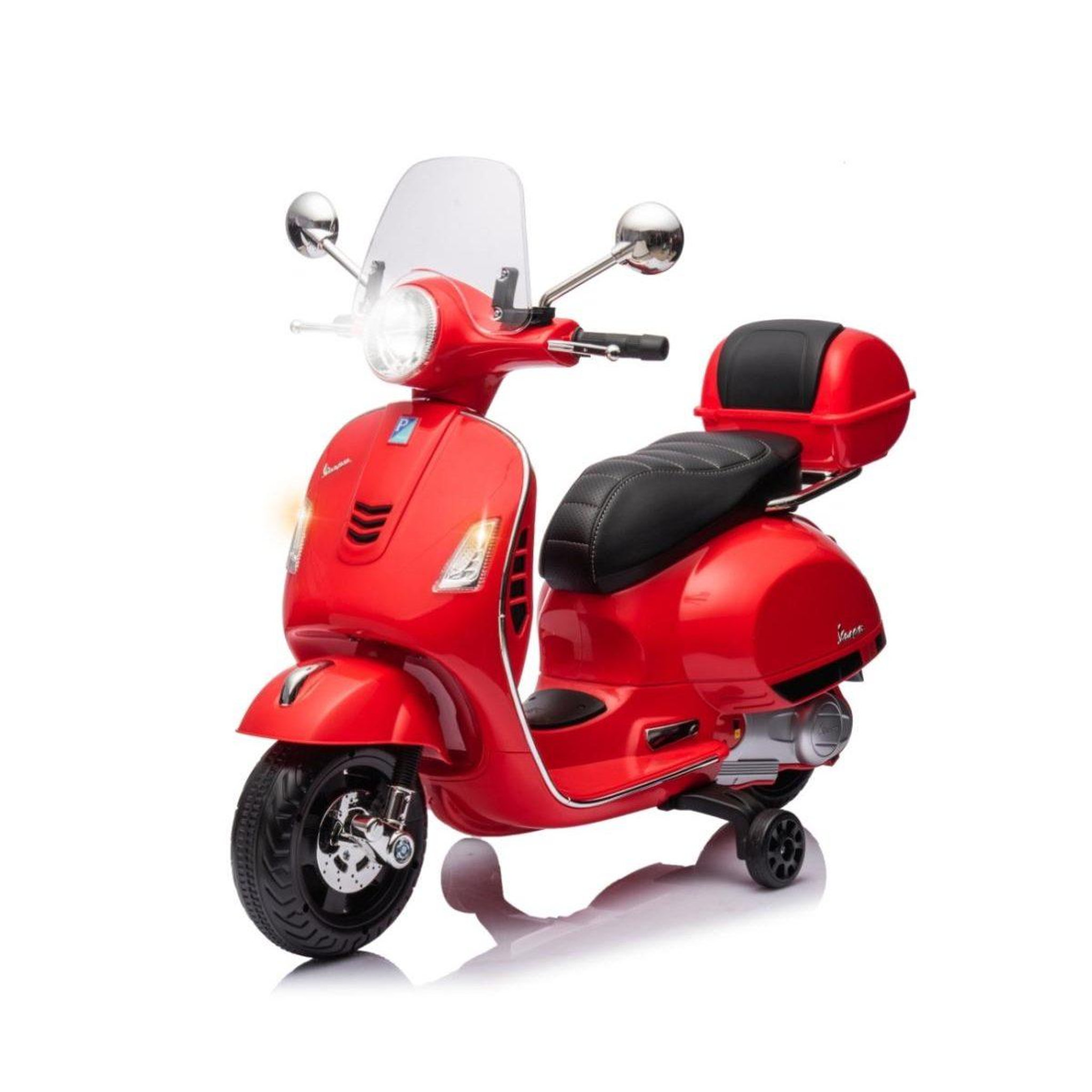 MILLY MALLY Voiture electrique vespa gts super rouge